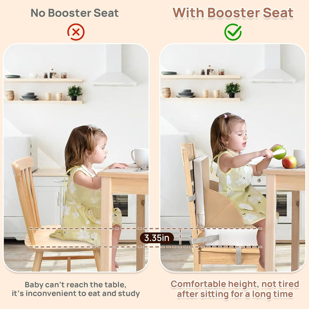 LADIDA Toddler Booster Seat (Khaki)