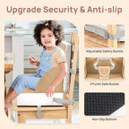 LADIDA Toddler Booster Seat (Khaki)