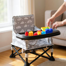 Load image into Gallery viewer, LADIDA Baby Seat Booster Toddlers Dining Seat Removable Tray with Travel Bag Portable 304