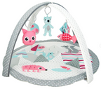LADIDA Nordic Forest Soft Baby Play Mat Playgym with Removable Toy Arch and Toys -065