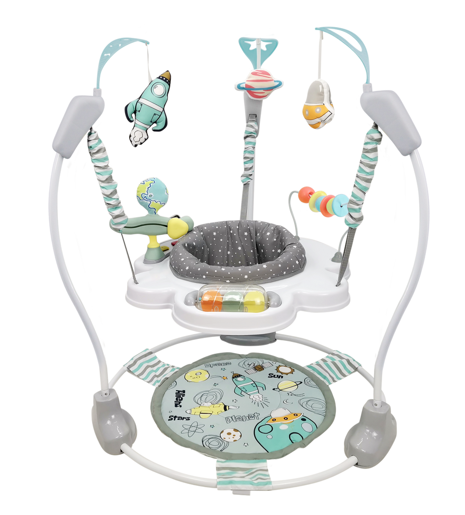 LADIDA Stationary Jumperoo Baby Bouncer Chair Acrobat 360 Rotating LADIDA UK Baby Toys Company Ltd