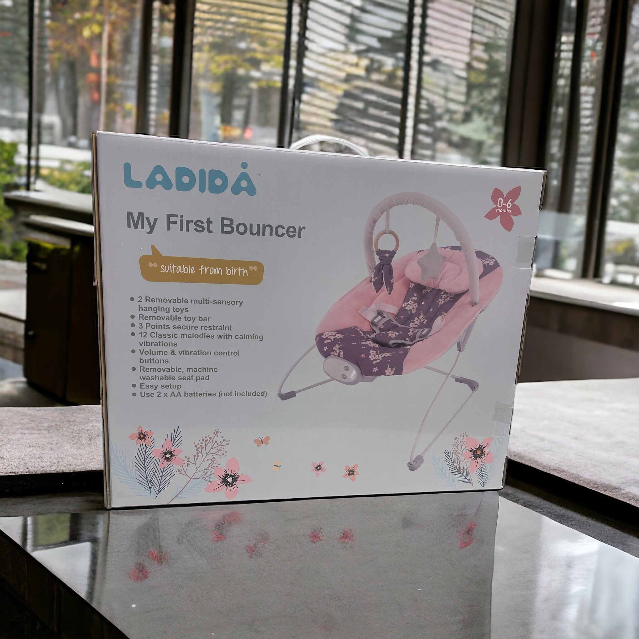Blossom Baby Bouncer with Soothing Music and Viberation 148