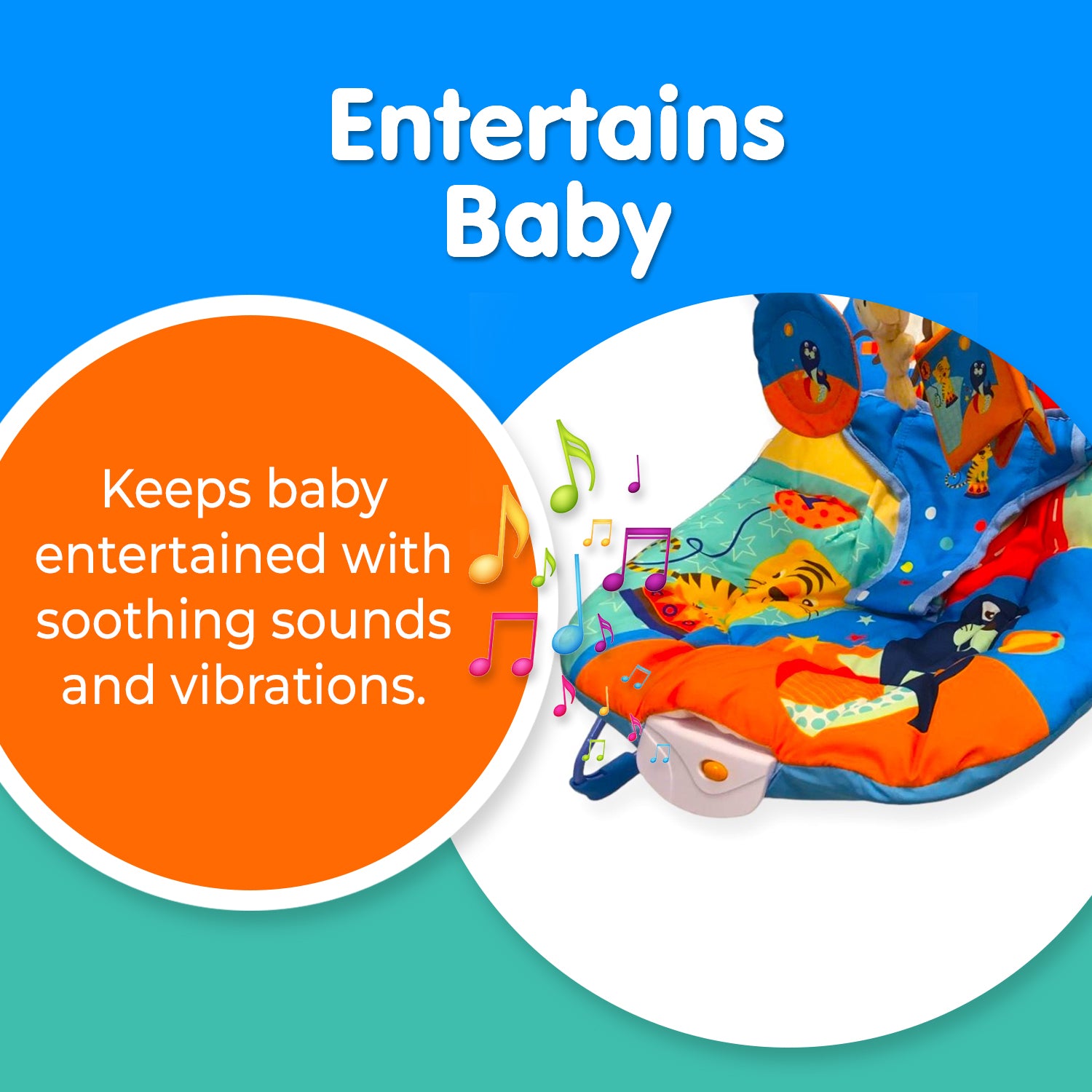 LADIDA My First Baby Bouncer with various styles 006