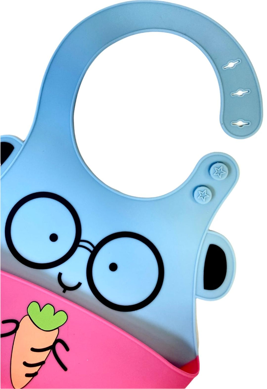 Silicone Cute Cartoon Soft Baby Bib Food catcher BPA Free Food Baby Apron seller