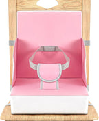 LADIDA Toddler Booster Seat (PU Pink))