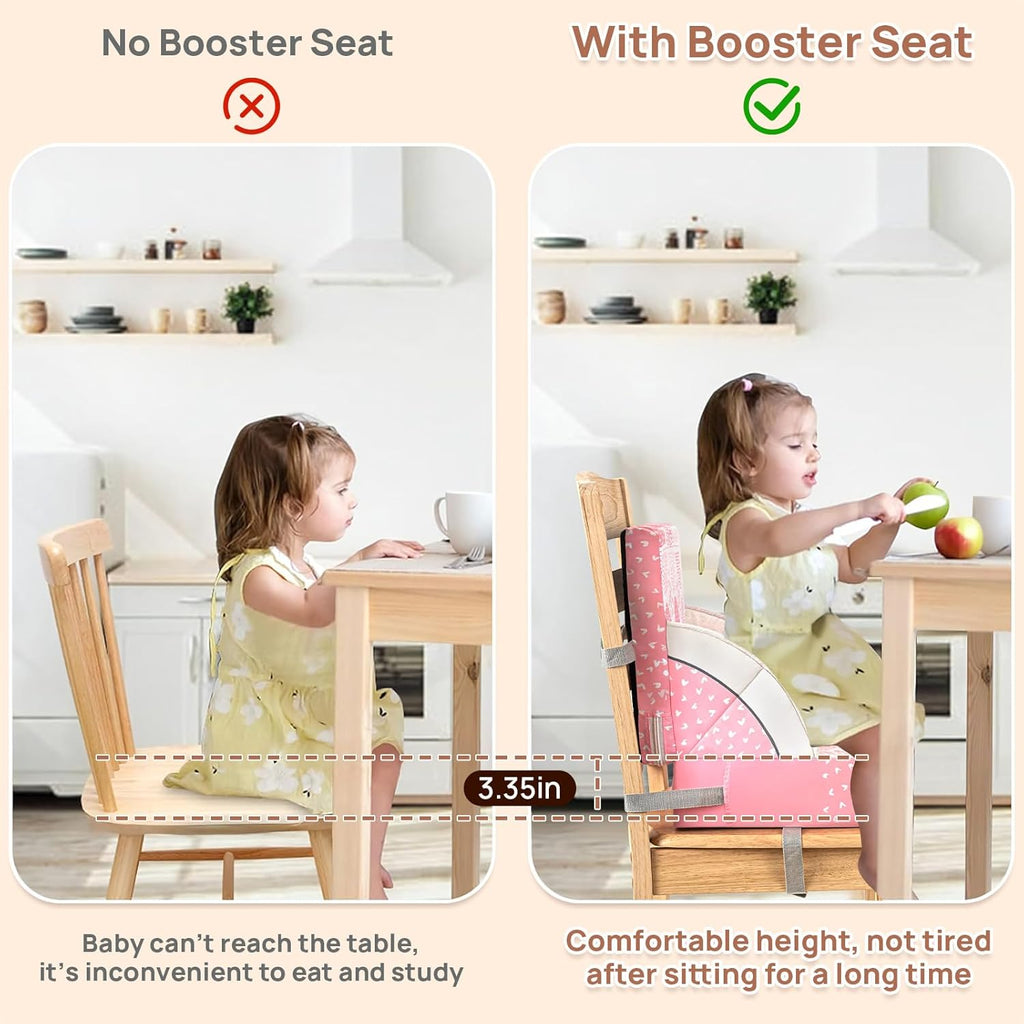 LADIDA Toddler Booster Seat  (Pink)