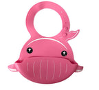 Silicone Cute Cartoon Soft Baby Bib Food catcher BPA Free Food Baby Apron seller