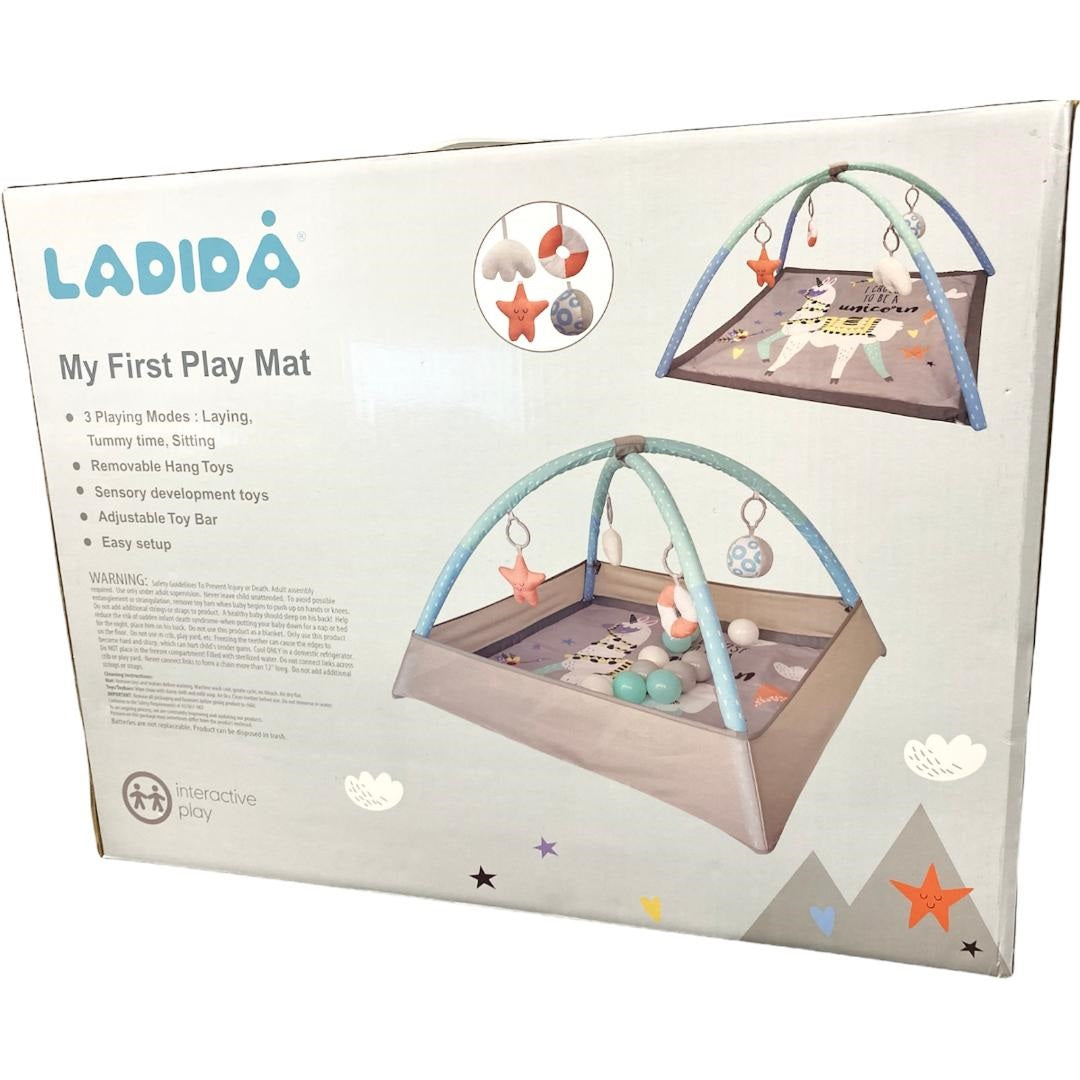 LADIDA New Born Unicorn Baby Activity Playmat 082