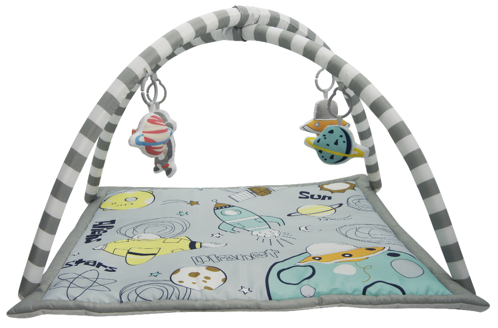 LADIDA Grey Space Tour Baby Play Mat-101