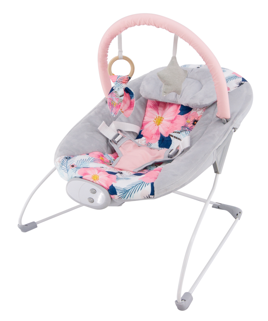 LADIDA Sakura Baby Bouncer With Soothing Music and Viberation-147
