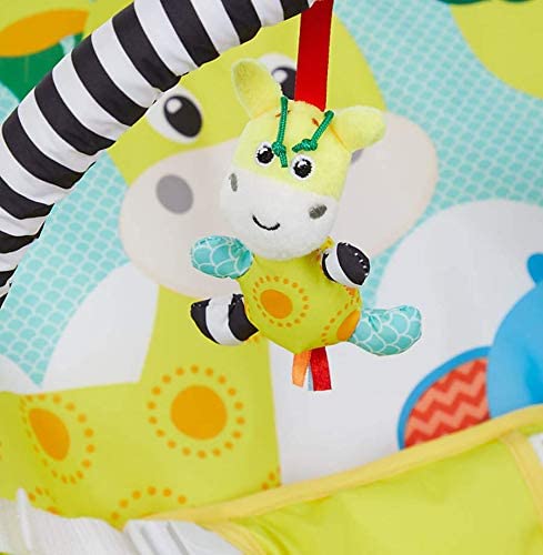 Safari Bright Colour Baby Bouncer with Soothing Music and Viberation - 695