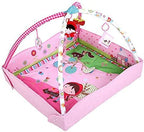 Pink 4 in 1 Large Baby Playmat with Light & Musical Toys