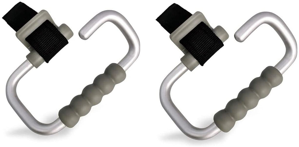 2pcs Aluminium Silver Pushchair Hooks Pram Hooks Universal Fitting