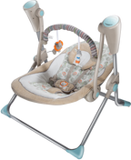 Brown Animal Electric Baby Swing (Brown 882)
