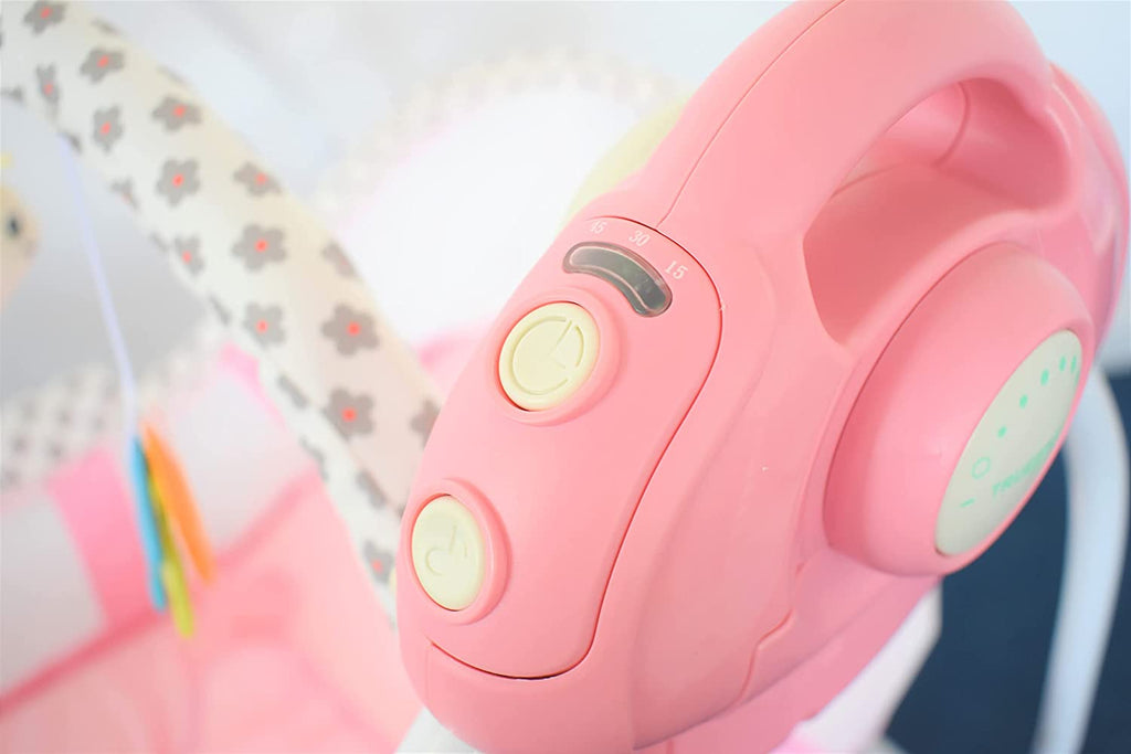 Pink Electric Baby Cradle Swing (Pink 201)