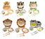Children's 5 Piece Bamboo  Breakfast Lunch Dinner Set