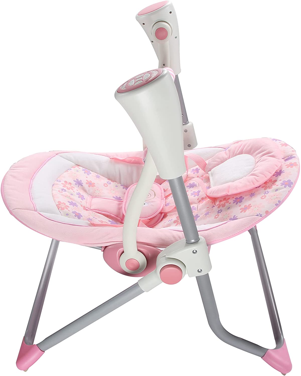 Pink Animal Electric Baby Swing (Pink 881)