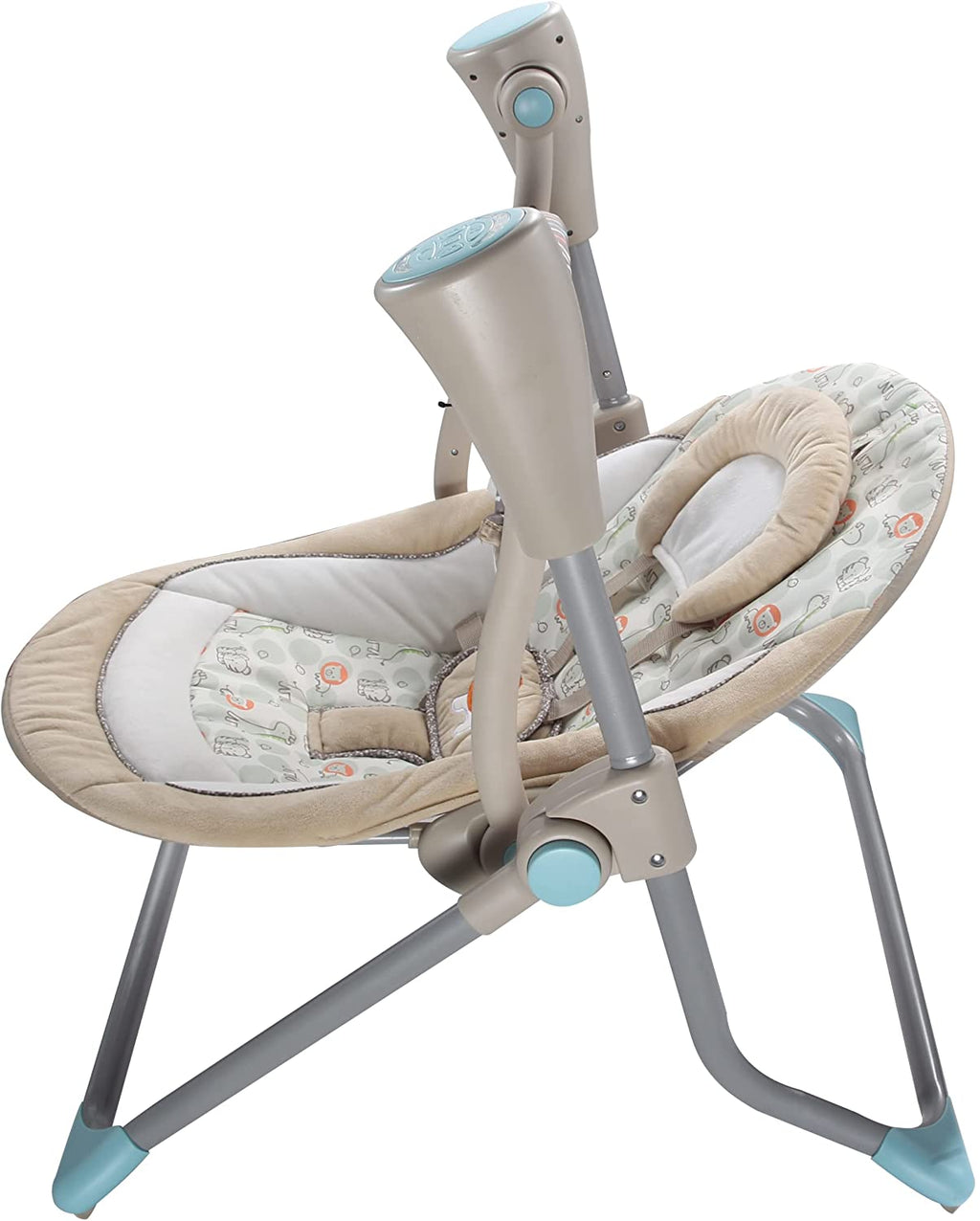 Brown Animal Electric Baby Swing (Brown 882)