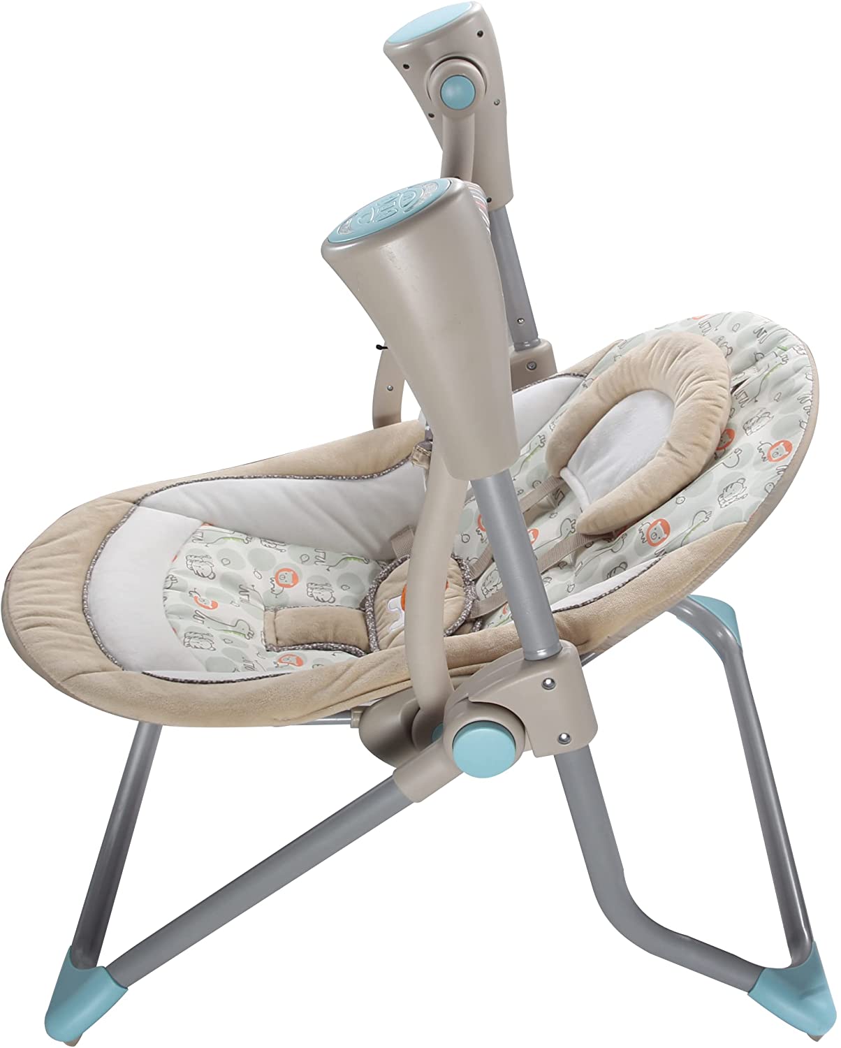 Brown Animal Electric Baby Swing (Brown 882)