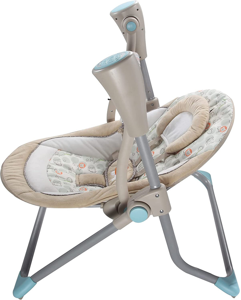 Brown Animal Electric Baby Swing (Brown 882)