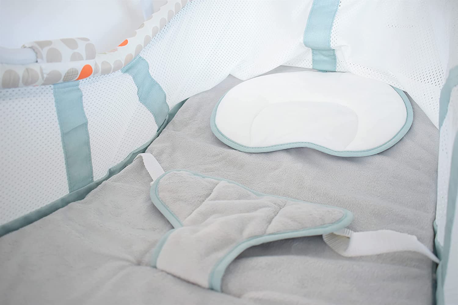 Beige Electric Baby Cradle Swing (Beige 200)