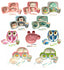 Children' 5 Piece Bamboo Breakfast Lunch Dinner Set.