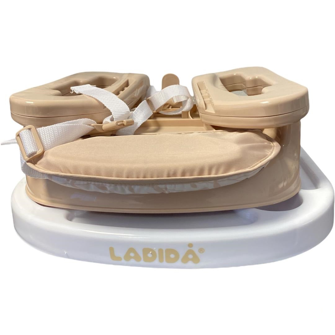 Deluxe Bunny Beige Baby Foldable Booster with Removable Tray 152