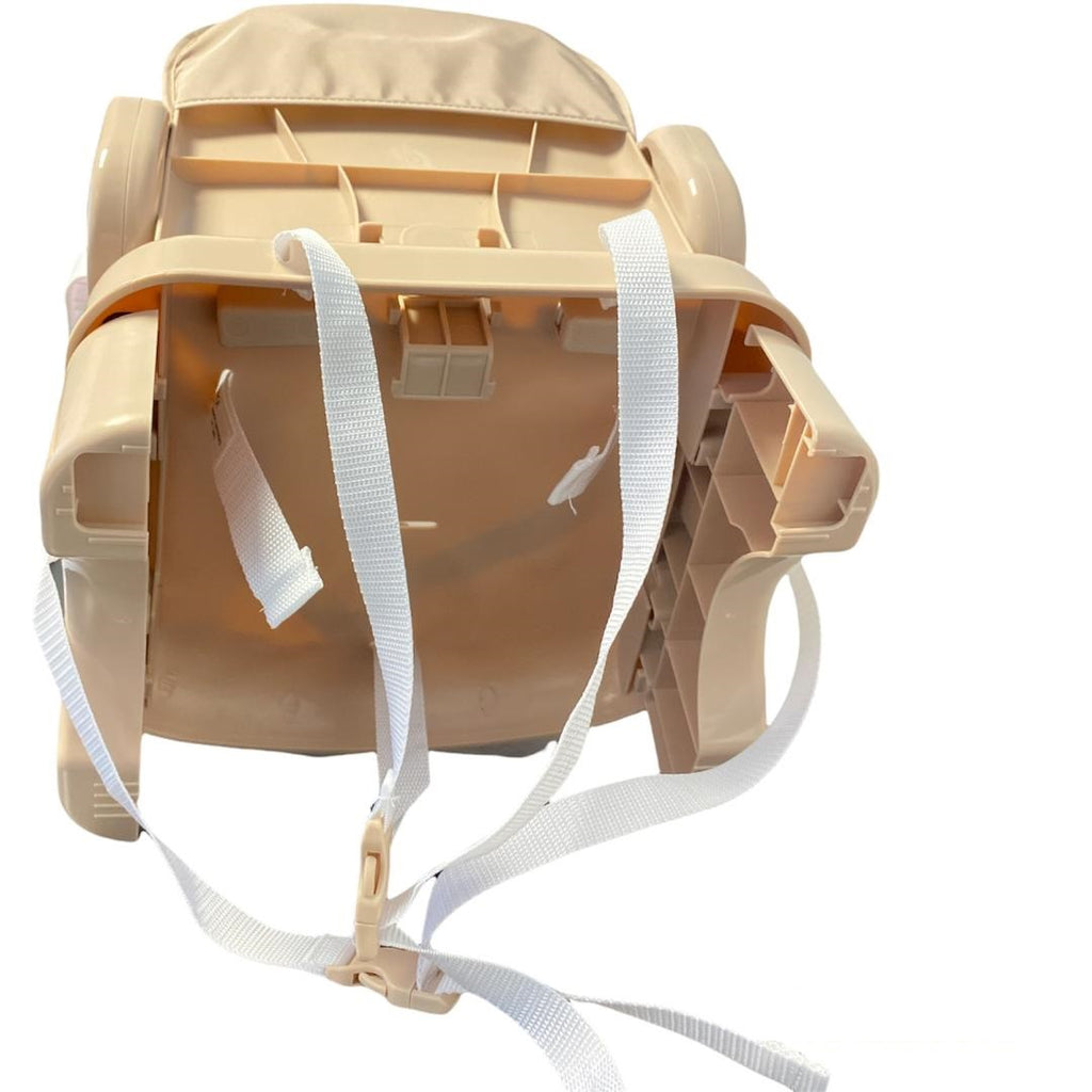 Deluxe Bunny Beige Baby Foldable Booster with Removable Tray 152