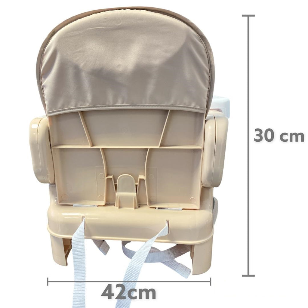 Deluxe Bunny Beige Baby Foldable Booster with Removable Tray 152