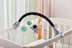 LADIDA Baby Activity Toy Arch with Universal Fittings for Pram Pushchair Buggy Car Seat (Blue)