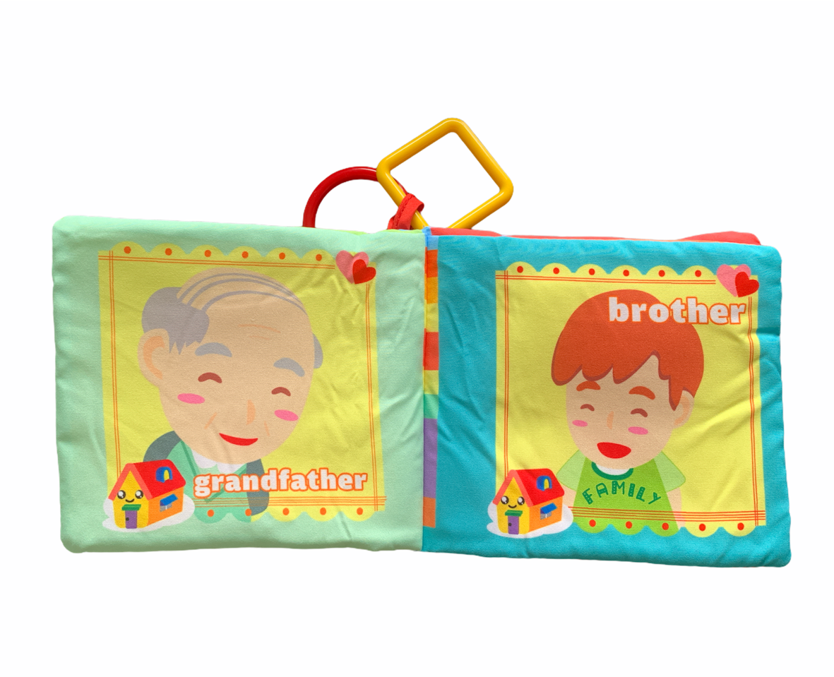 Soft Cloth Books 4pcs