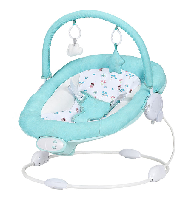 Turquoise Baby Bouncer, 48 Hover Image