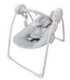 Grey Patterned Baby Electric Swing, 52
