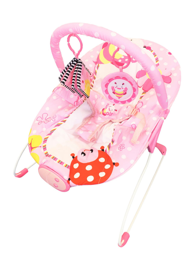 Pink Insect Print Bouncer, DL23 Hover Image