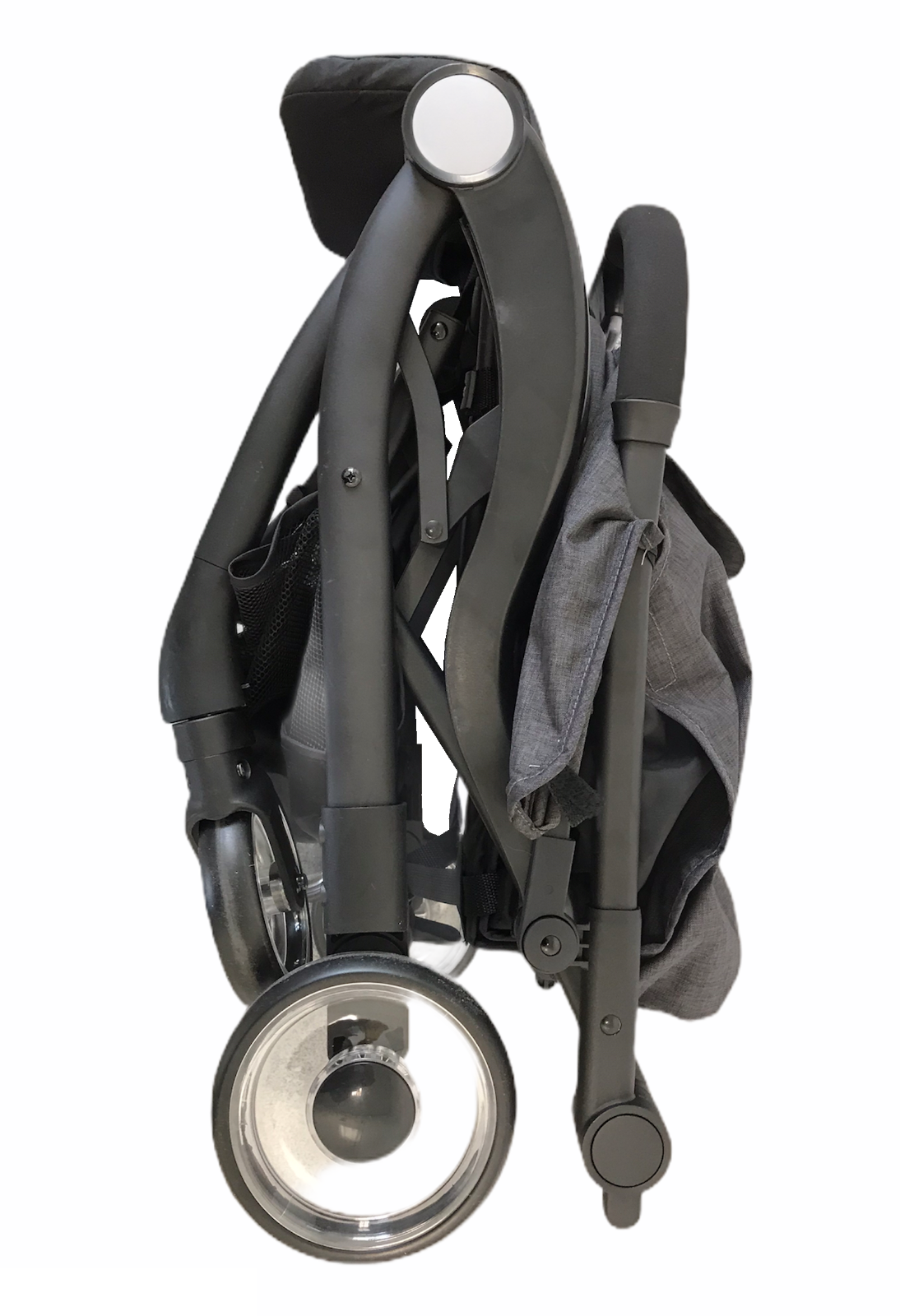 Black Compact Lightweight Pushchair