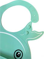 Silicone Cute Cartoon Soft Baby Bib Food catcher BPA Free Food Baby Apron seller