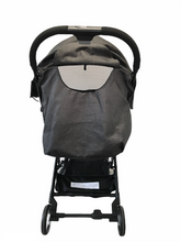 Load image into Gallery viewer, Black Compact Lightweight Pushchair