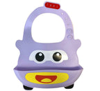 Silicone Cute Cartoon Soft Baby Bib Food catcher BPA Free Food Baby Apron seller