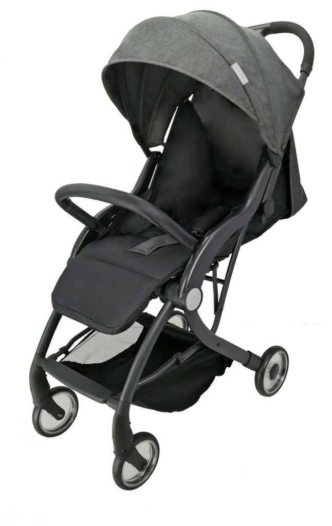 Black Compact Lightweight Pushchair