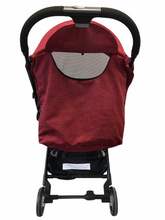 Load image into Gallery viewer, Red Compact Lightweight Pushchair