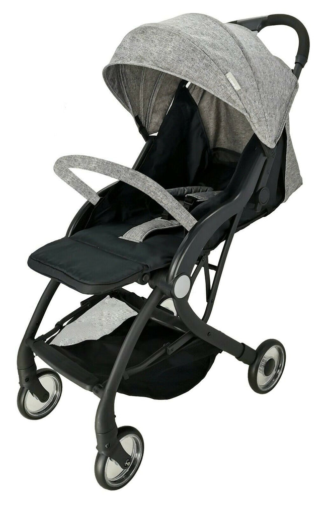 Grey Compact Lightweight Pushchair Hover Image