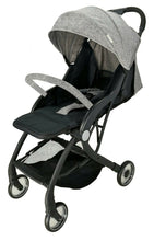 Load image into Gallery viewer, Grey Compact Lightweight Pushchair