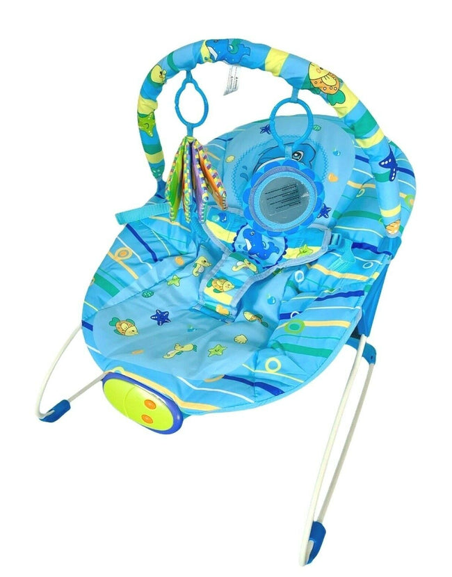 Blue Baby Bouncer DL24 Hover Image